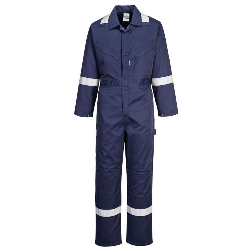 Iona Polycotton Coverall, 4XL, R, Navy