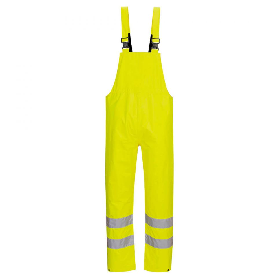 Hi-Vis Bib and Brace, 4XL, R, Yellow