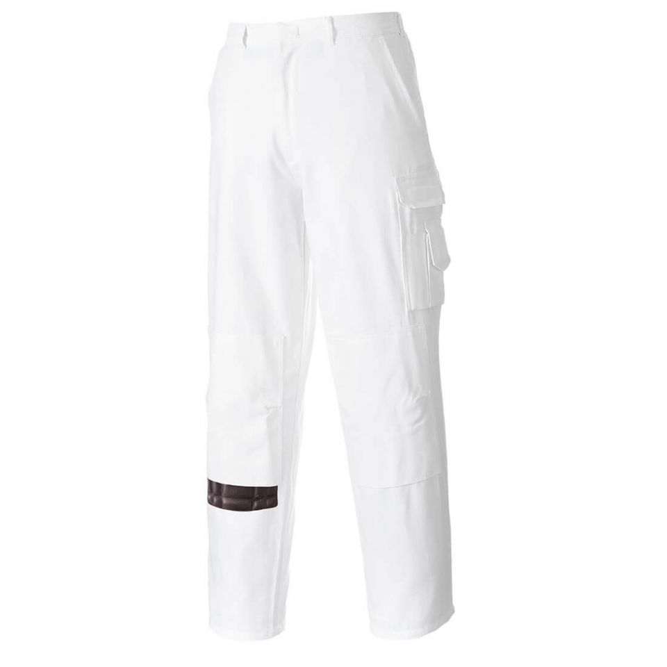 Painters Pants, L, R, White