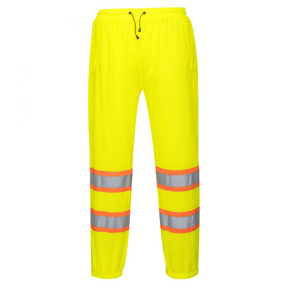 Hi-Vis Mesh OverPants , 4X/5X, R, Yellow