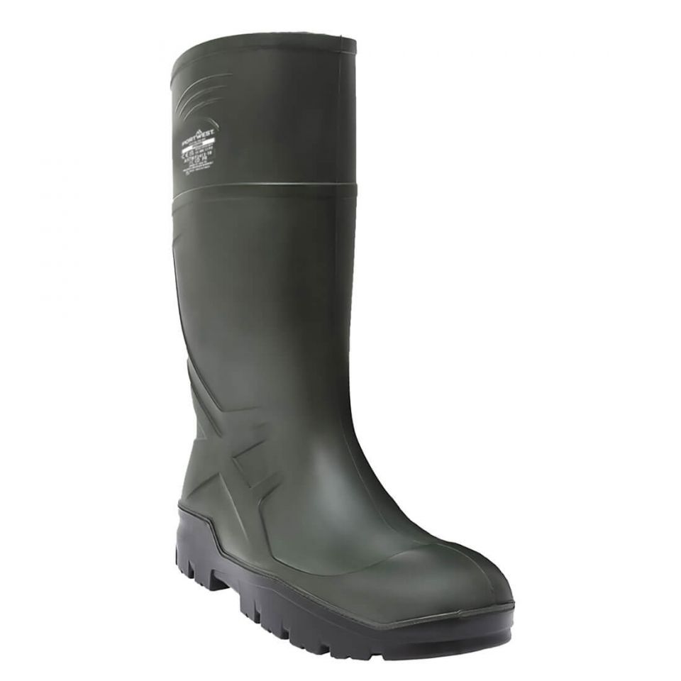 PU Safety Wellington S5 CI FO SR, 39, R, Green