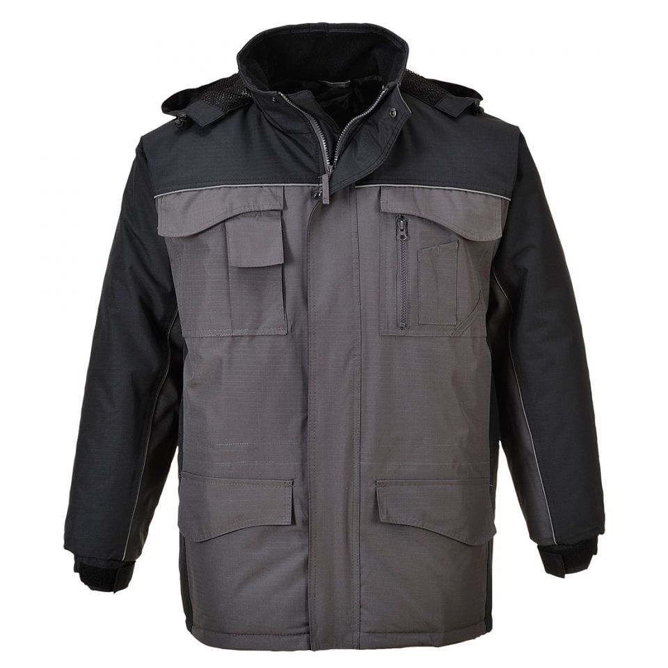 RS Parka, M, R, Black/Gray