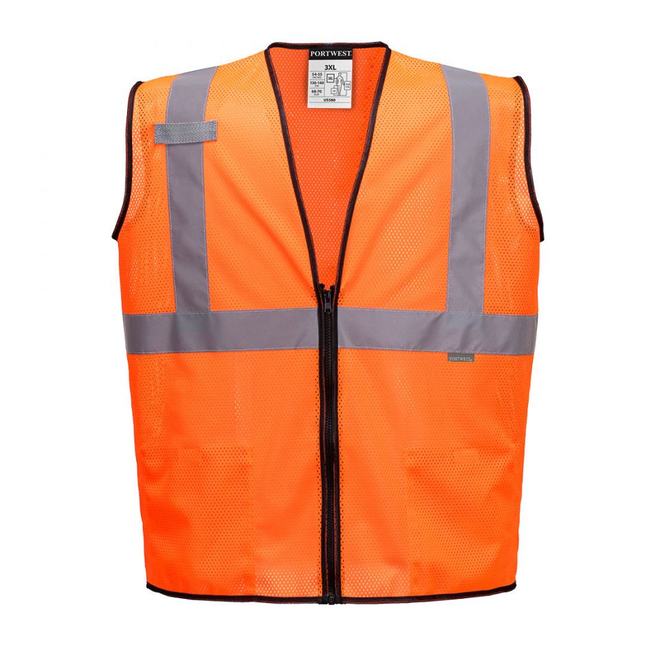 Alabama Hi-Vis Band and Brace Vest , 4XL, R, Orange