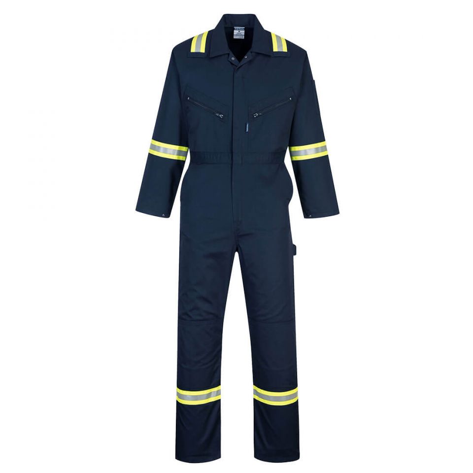 Iona Xtra Enhanced Coverall , 4XL, R, Navy