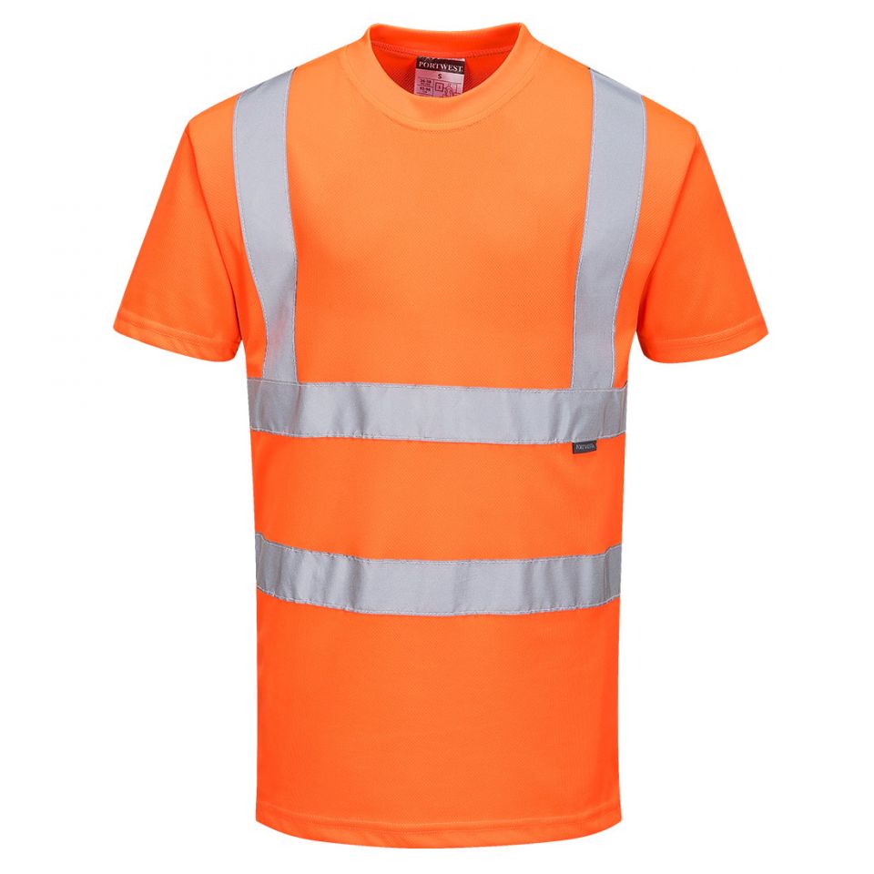 Hi-Vis T-Shirt S/S , 4XL, R, Orange