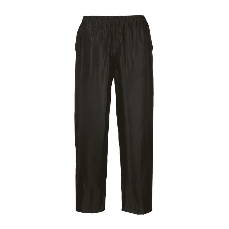 Classic Rain Pants, 4XL, R, Black