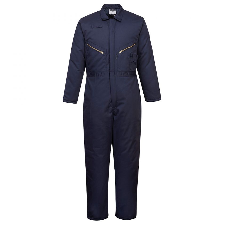 Insulated Coverall, L, R, Navy