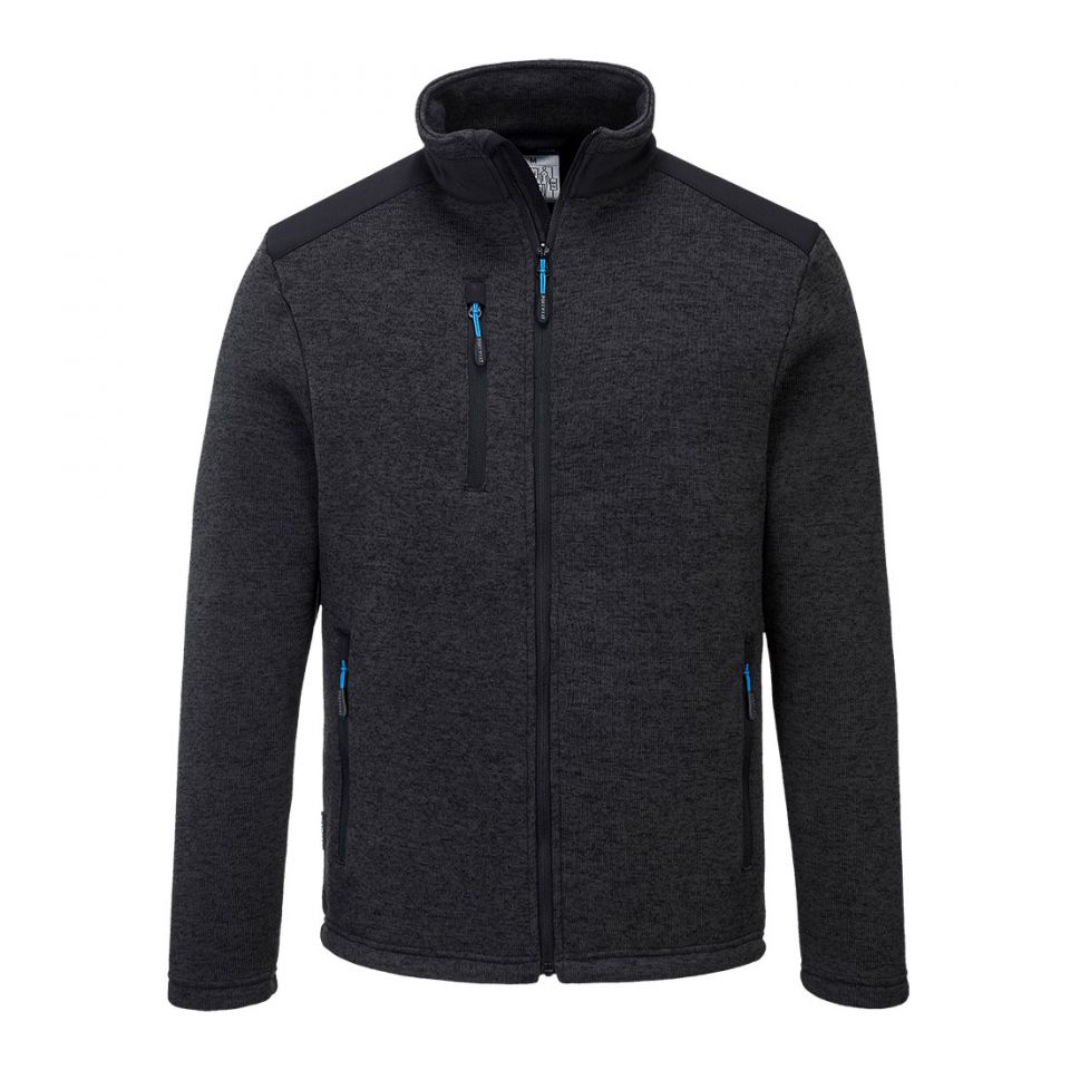 KX3 Performance Fleece, L, R, Gray Marl