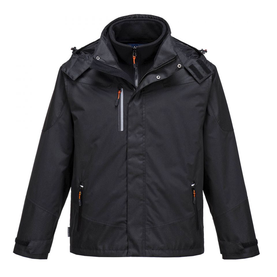 Radial 3-in-1 Jacket, 4XL, R, Black