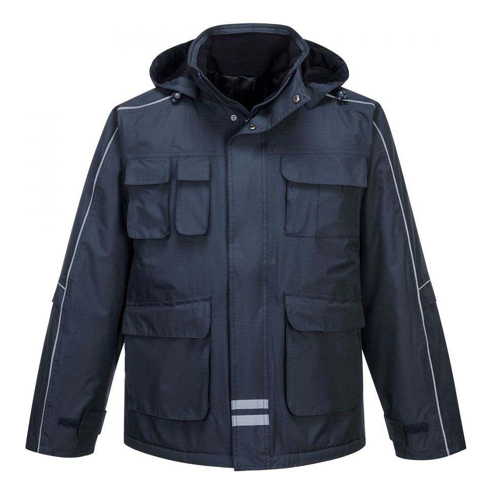 RS Multi-Pocket Parka, L, R, Navy