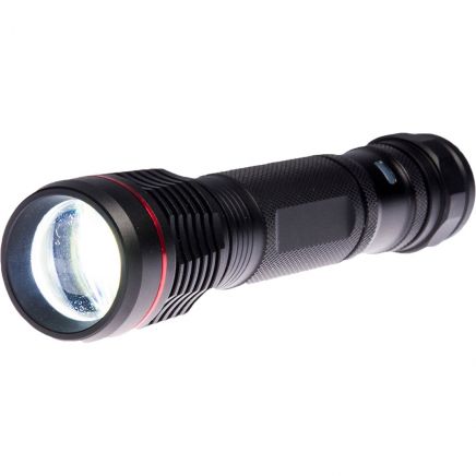 USB Rechargeable Flashlight, , R, Black