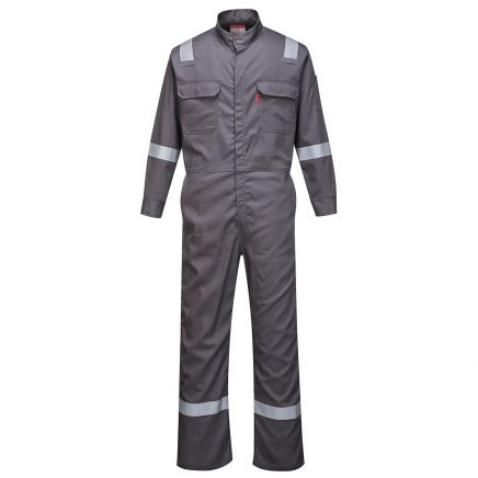 Bizflame 88/12 Iona FR Coverall, 4XL, R, Gray