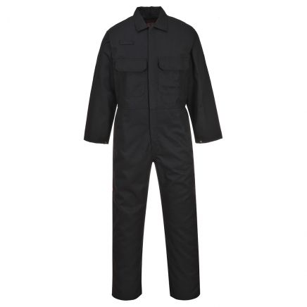 Bizweld Work FR Coverall, L, R, Black