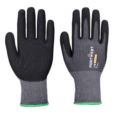 SG Grip 15 Nitrile - (Pk12), L, R, Gray/Black