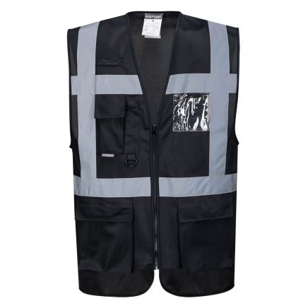 Iona Enhanced Executive Vest , L, R, Black