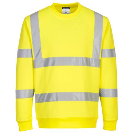 Eco Hi-Vis Sweatshirt, 4XL, R, Yellow