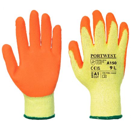 Classic Grip Glove - Latex, L, R, Orange