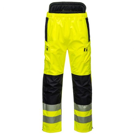 PW3 Hi-Vis Extreme Rain Pants, 4XL, R, Yellow/Black