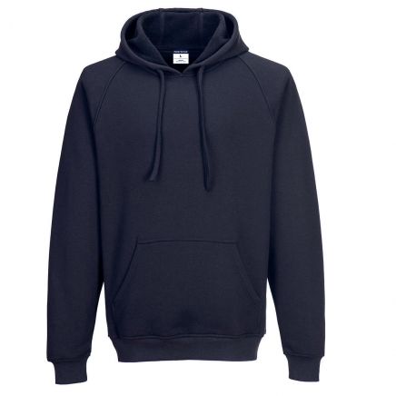 Bizflame Knit Heavyweight Hooded FR Sweatshirt , 4XL, R, Navy