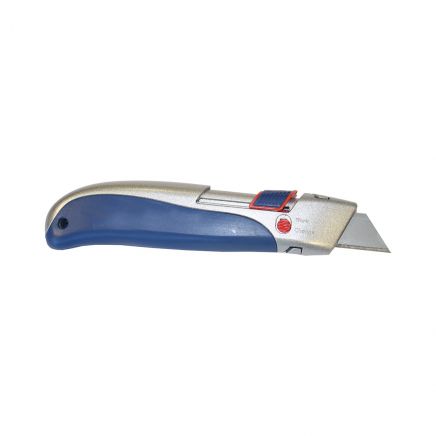 Retractable Safety Cutter, , U, Blue