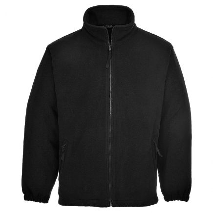 Aran Fleece Jacket, M, R, Black