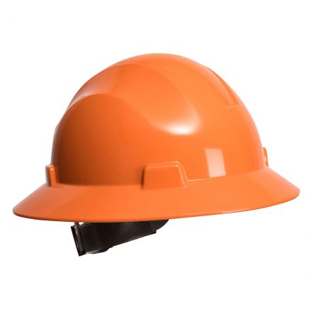 Full Brim Premier Hard Hat , , R, Orange