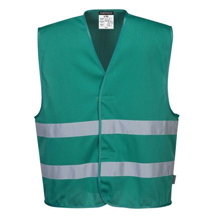 Iona Enhanced Mesh Vest , L/XL, R, Bottle Green